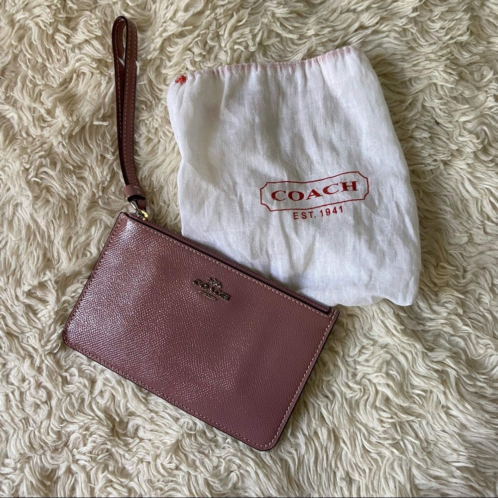 Coach Hand Held Clutch